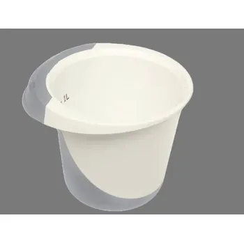 mísa 1,5l šlehací DE LUXE, sever.šedá/bílá, plast