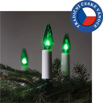 Vánoční dekorace Souprava Felicia zelená SV-16, 16 žárovek 14V/0,1A