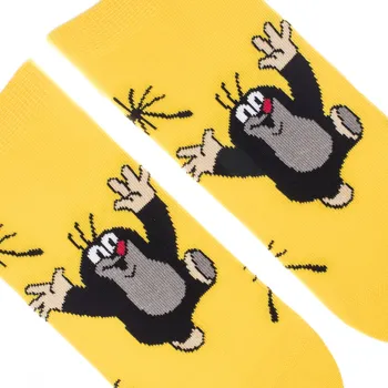 Dámské ponožky Kotníkové ponožky Krtek žlutý M (39-42)
