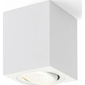VÝPRODEJ VZORKU RENDL MAYO SQ stropní výklopná bílá 230V/700mA LED 9W 36° 2700K R10326
