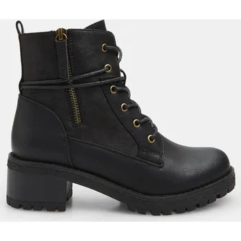 Dámská zimní obuv Baťa dámská kotníková obuv na podpatku černé, vel. 36