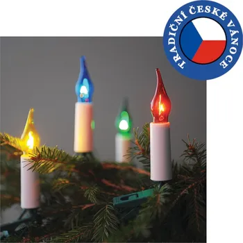 Vánoční dekorace Souprava Gloria barevná SV-16, 16 žárovek 14V/0,1A