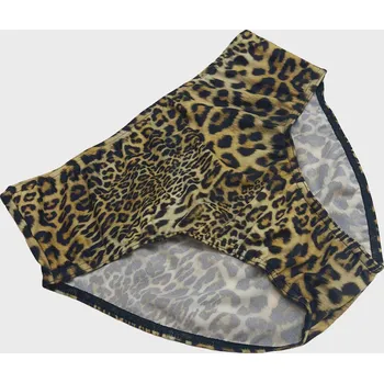 Dámské plavky VFstyle Spodní díl plavek s vysokým pasem Gabriella tygrované Velikost: M