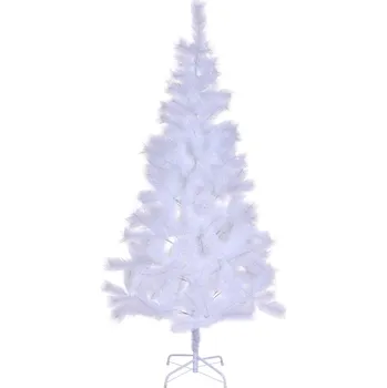 Vánoční stromek BÍLÁ BOROVICE | 180 cm vánoční stromek se stojanem | ohebné větvičky Dedra