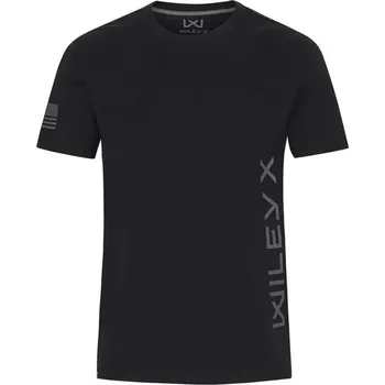 Pánské tričko Triko CANYON VERTICAL s krátkým rukávem ČERNÉ velikost: 4XL