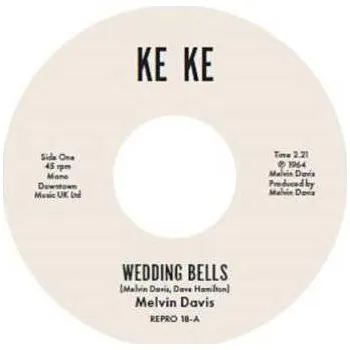 Zahraniční hudba SP Melvin Davis: Wedding Bells / It's No News 2024
