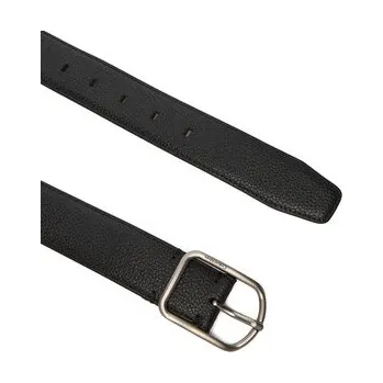 Opasek Pánský pásek Calvin Klein Round Buckle 35Mm LV04D7024G Černá 85