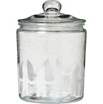 Ib Laursen Skleněná dóza Santa's Helpers 1,9 l