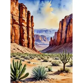 Diamantové malování Diamantové malování/Homfun - Savana + perleťové kamínky