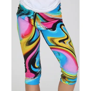 Dívčí oblečení EVONA a.s. Dětské 3/4 legíny AMBI LIGHT 455 - AMBI LIGHT 455 122