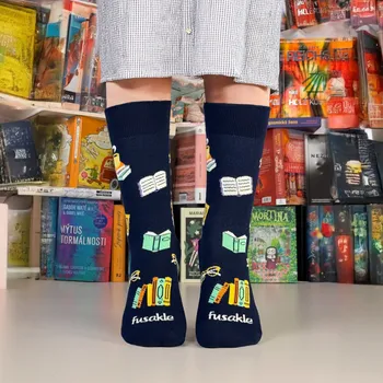 Dámské ponožky Ponožky Pohoda s knihou L (43-46)