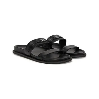 Dámské pantofle Nazouváky MICHAEL Michael Kors Mandy Flat Sandal 40S5MAFS2L Černá 38_5