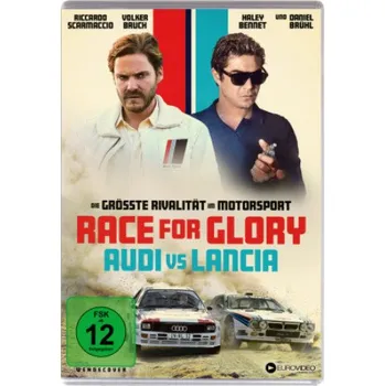 DVD film Race for Glory - Audi vs. Lancia, 1 DVD: Italien, Großbritannien, Irland – Stefano Mordini,Daniel Brühl,Riccardo Scamarcio,Volker Bruch (DE)