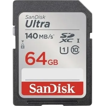 Počítač Sandisk Paměťová karta Ultra SDXC 64 GB 140 MB/s