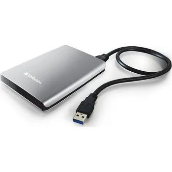 Externí pevný disk Verbatim Disk Store´n´ Go 2,5" 2TB USB 3.0 stříbrný