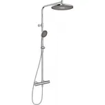 HANSA - Aurelia Sprchový set s termostatem, průměr 30 cm, 3 proudy, chrom 47199103