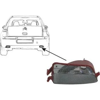 Zadní světlomet Světlo zpátečky VAN WEZEL 0970930