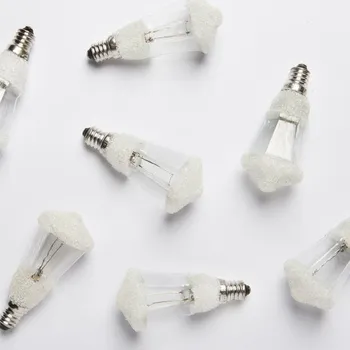 Vánoční dekorace Žárovka Lucerna křišťál 20V/0,1A, balení 36 ks