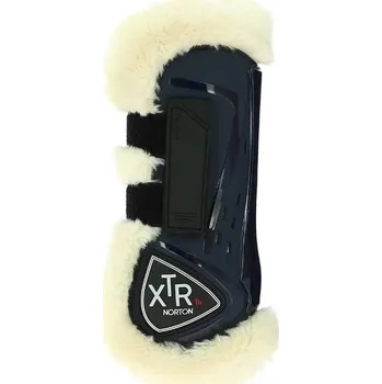 Vybavení pro koně Šlachové chrániče NORTON XTR s beránkem modré FULL