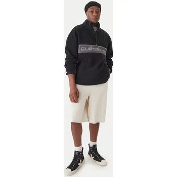 Pánské oblečení Quiksilver Mikina EQYPF03064 Černá Regular Fit XXL