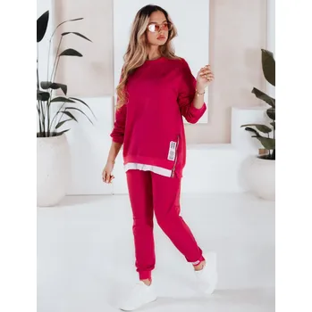 Fuchsiová souprava mikiny a legín TORONTO AY0955 Velikost: M