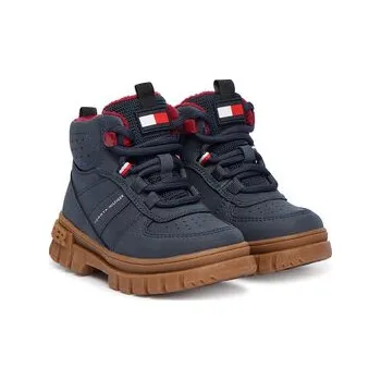 Dámská zimní obuv Kotníková obuv Tommy Hilfiger T1X5-34127-1696800 Tmavomodrá 20
