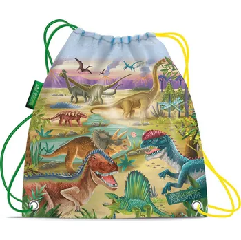 Školní sáček Sáček školní na přezůvky Jurassic Adventure stahovací pytel na záda | 27