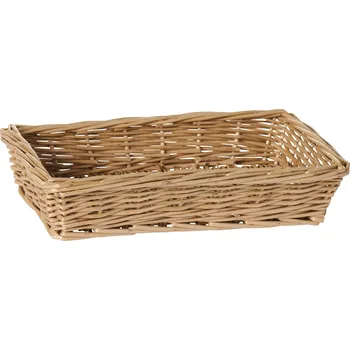 Úložný box Ib Laursen Proutěný košík na papírové ubrousky Oblong