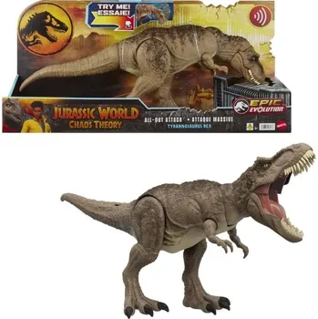 Figurka Mattel Hračka JW Zběsilý útok T-Rexe se zvuky