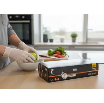 Pracovní rukavice CERVA GROUP Rukavice RAIL/MOSE, pudrované Velikost M naturální