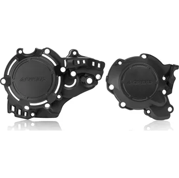 Auto-moto ACERBIS kryty motoru (kryt víka/ krytu spojky i alternátoru) X-POWER KTM EXC 250 / 300 17-19, SX 250 17-18, HUSQVARNA TE 250 / 300 17-19, TC 250 17-18 barva černá (ACERBIS kryty motoru (kryt víka/ krytu spojky i alternátoru) X-POWER KTM EXC 250 / 300 17-1