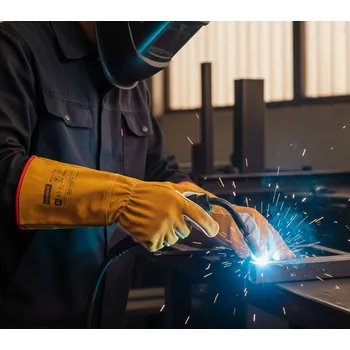 Pracovní rukavice Procera Rukavice X-GEPARD Velikost 10 šedá/žlutá