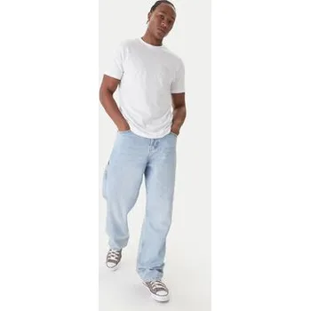 Pánské tričko Quiksilver T-Shirt Anchor EQYZT08178 Bílá Regular Fit XL