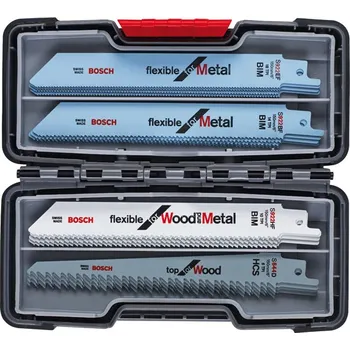 Pilový plátek BOSCH "TOUGH BOX" Sada pilových listů 20 kusů Wood/Metal 2607010902 free_store_pickup