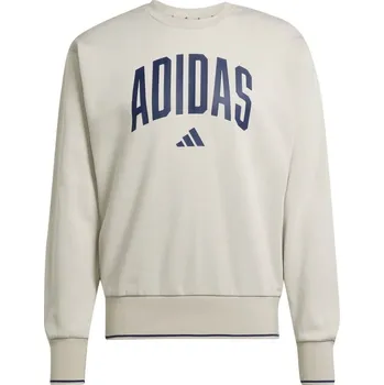 Pánský svetr adidas Collegiate Sweatshirt Mens Alumina/Blue M