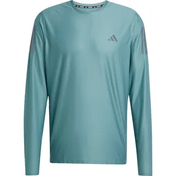 Pánské tričko Pánské Tričko s dlouhým rukávem ADIDAS OTR B LS KC2208 – Tyrkysová M