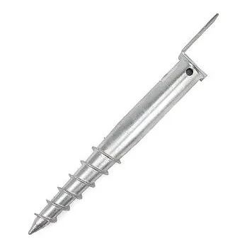 Zemní vrut Zemní vrut typ L 80x80x700 Zn, 1 ks