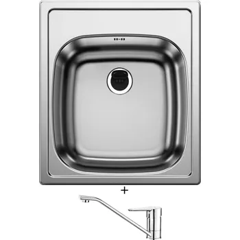 Nerezový dřez Nerezový dřez SET Foster 1000 1144 nerez + Deante CORIO BFC 060M chrom