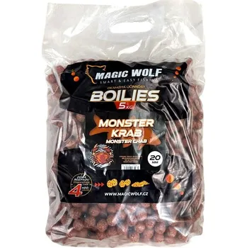 Boilies Magic Wolf - Boilies 5kg / 24mm - Monster Krab - VÝPRODEJ