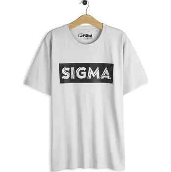 GATE Bavlněné tričko s vystouplým nápisem Sigma XXL 125-0365/813