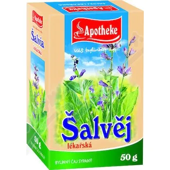 Čaj Apotheke Šalvěj lékařská bylinný čaj sypaný 50g