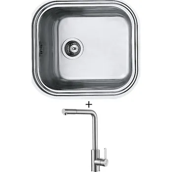 Nerezový dřez Nerezový dřez SET Foster BIG BOWL 1611 060 nerez + Laveo BONA BAB 269D nerez