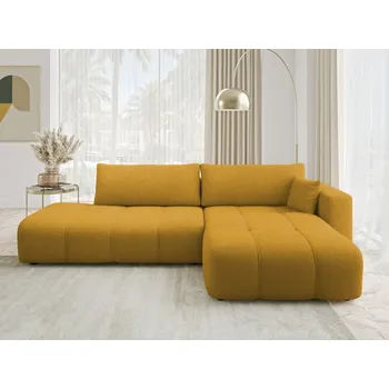 Pohovka Rohová rozkládací pohovka Larow O, Potah: Velo 626, Strana: pravá MIRJAN 5903211451768