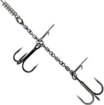 Systém na gumové nástrahy York PYPWKRP délka 105 mm