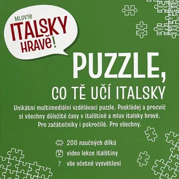 Puzzle Italsky Hravě! Puzzle, co tě učí italsky