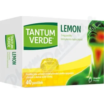 Lék Tantum Verde Lemon 3mg pas.40