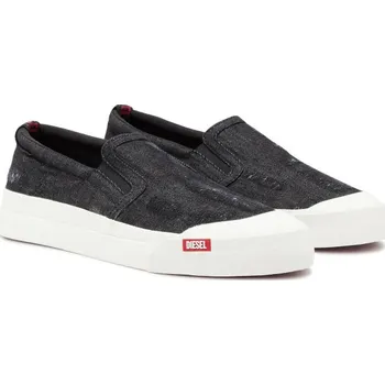 Pánská obuv TENISKY DIESEL ATHOS S-ATHOS SLIP ON SNEAKERS BLACK