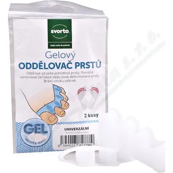 Vložka do bot svorto 128 Gel. oddělovač prstů - vel.UNI 2ks