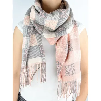 Šála Dámská šála CS008 - Uni / růžová