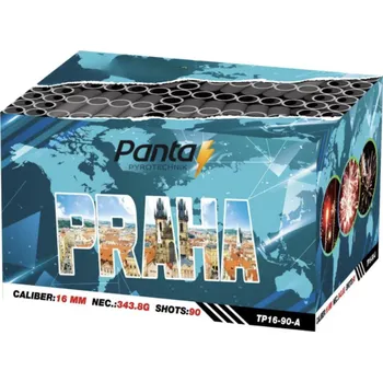 Zábavní pyrotechnika Praha 90 ran / 16 mm